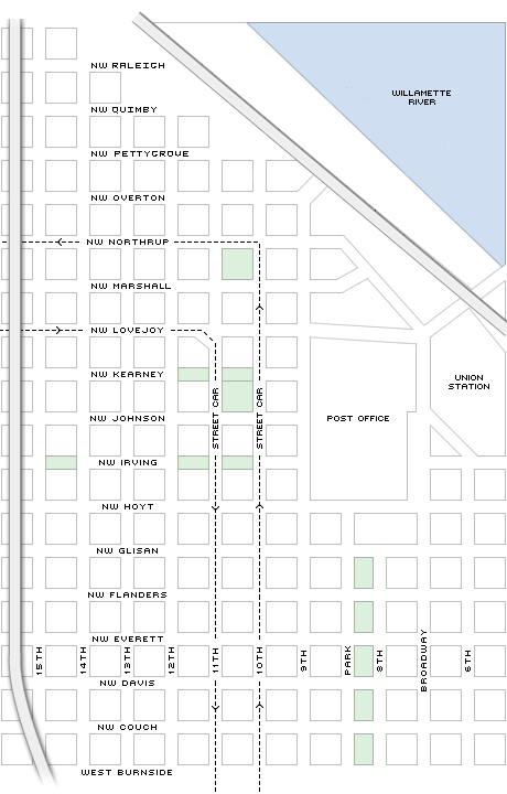 Pearl District Map